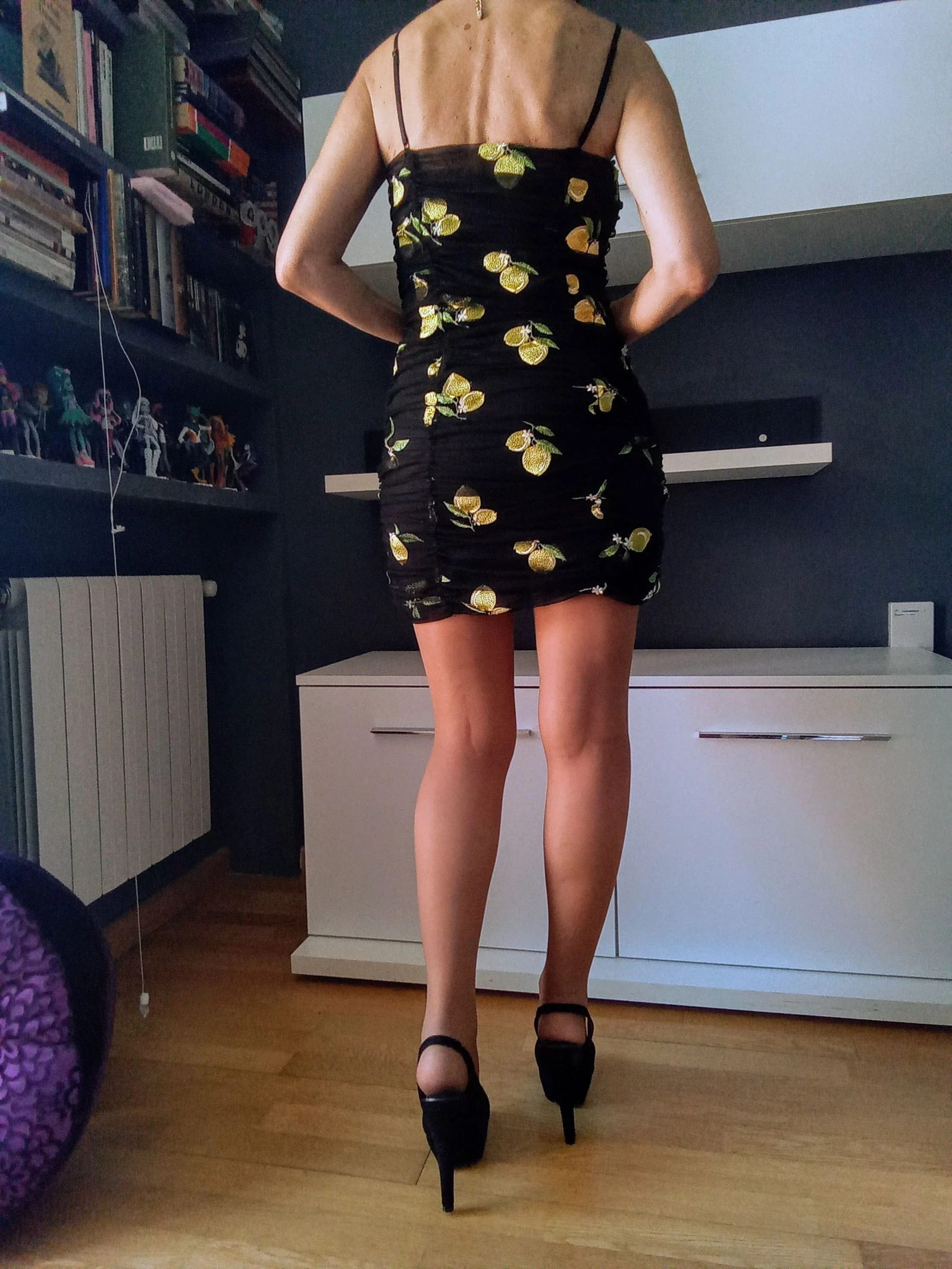 Zara summer dress embroidered with lemons – photo 9
